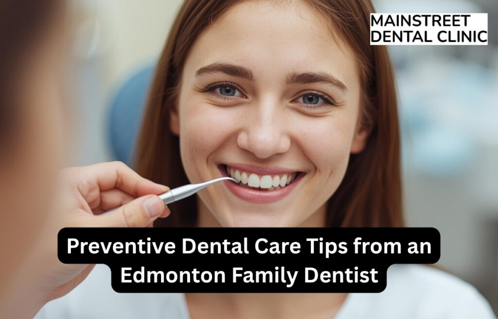 Preventive Dental Care Tips from an Edmonton Family Dentist
