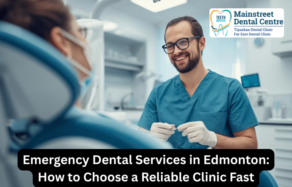 Emergency Dental Services in Edmonton How to Choose a Reliable Clinic Fast