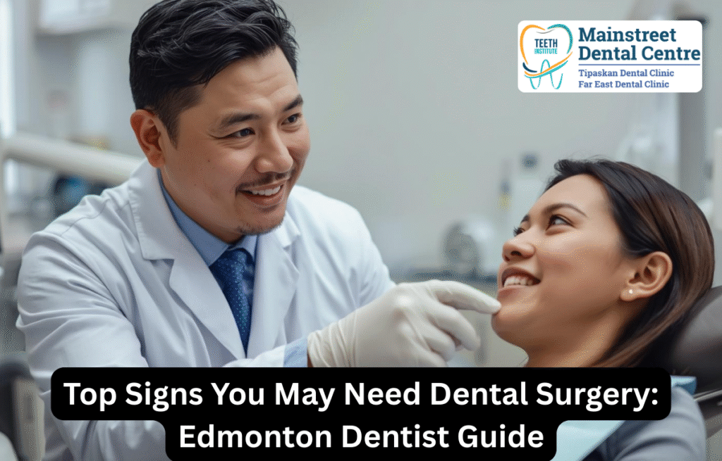 Top Signs You May Need Dental Surgery Edmonton Dentist Guide